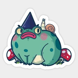 Forest frog Sticker